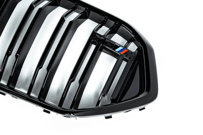 BMW F96 X6M Gloss Black Front Grille-Exterior-Silicon Valley Bimmer
