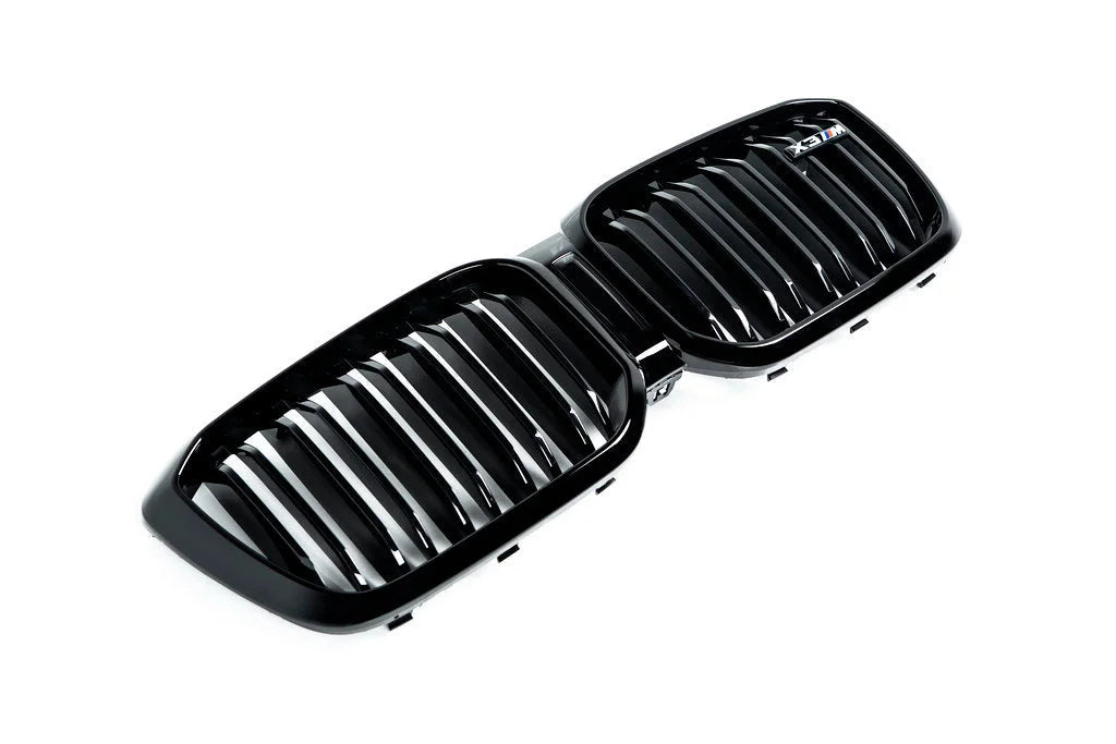 BMW F97 X3M LCI Shadowline Front Grille Set-Exterior-Silicon Valley Bimmer