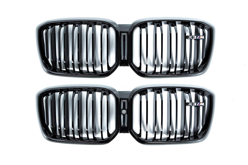BMW F97 X3M LCI Shadowline Front Grille Set-Exterior-Silicon Valley Bimmer