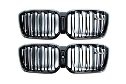 BMW F97 X3M LCI Shadowline Front Grille Set-Exterior-Silicon Valley Bimmer