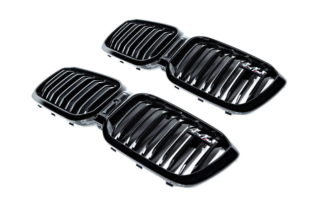 BMW F97 X3M LCI Shadowline Front Grille Set-Exterior-Silicon Valley Bimmer