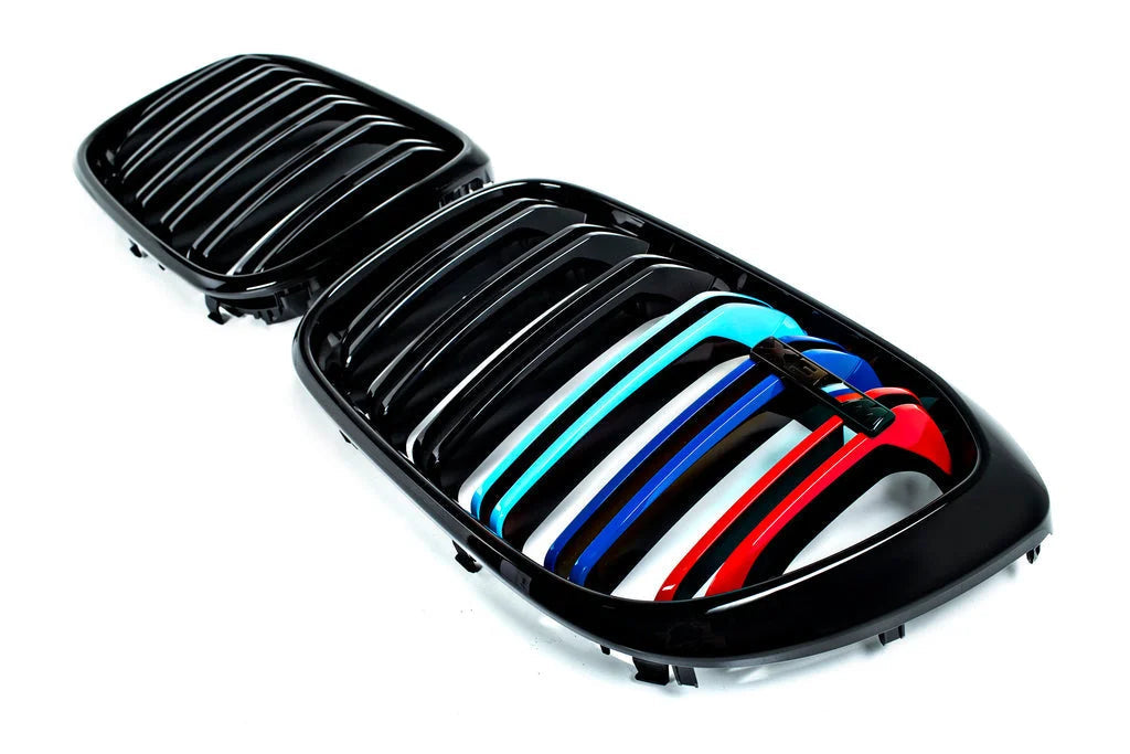 BMW F97 X3M Pre-LCI Shadowline Front Grille Set-Exterior-Silicon Valley Bimmer