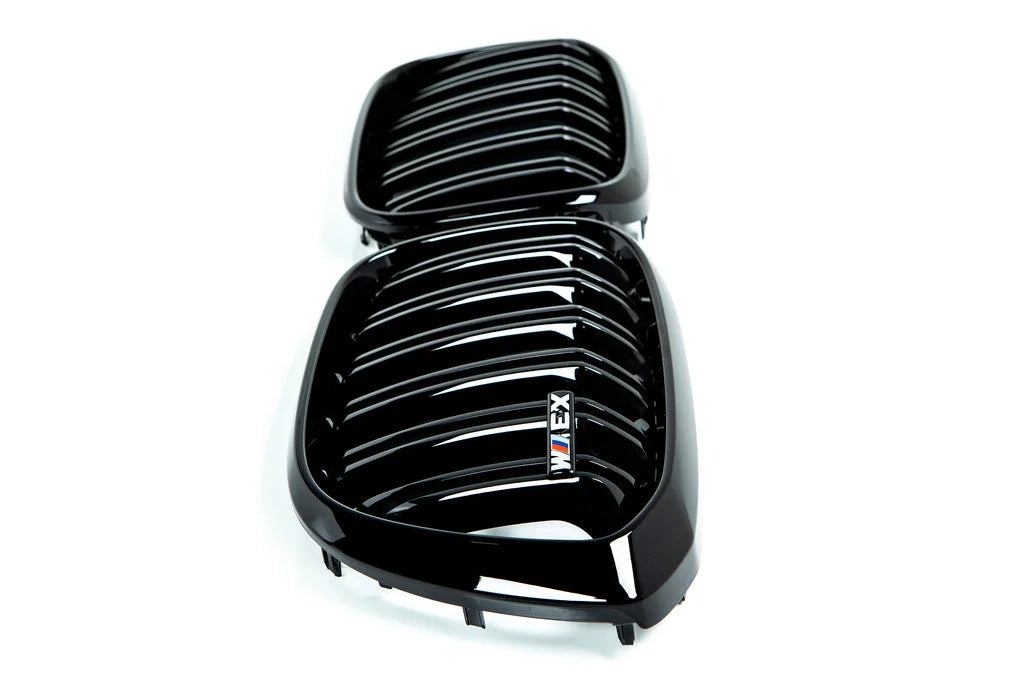 BMW F97 X3M Pre-LCI Shadowline Front Grille Set-Exterior-Silicon Valley Bimmer