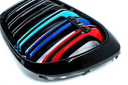 BMW F97 X3M Pre-LCI Shadowline Front Grille Set-Exterior-Silicon Valley Bimmer
