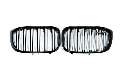 BMW F97 X3M Pre-LCI Shadowline Front Grille Set-Exterior-Silicon Valley Bimmer