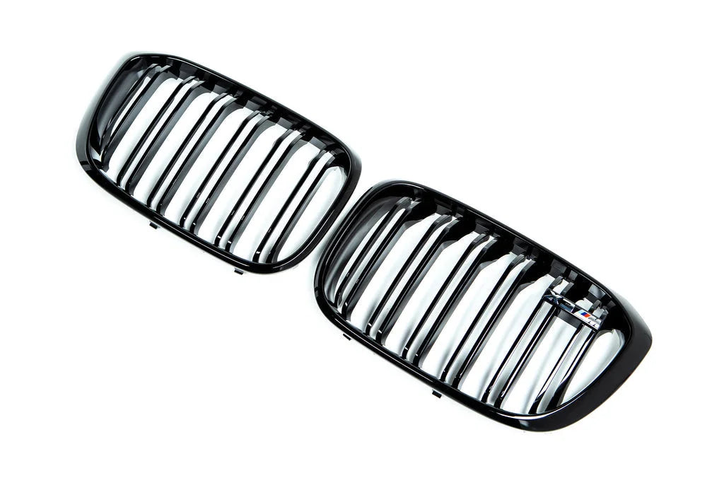 BMW F97 X3M Pre-LCI Shadowline Front Grille Set-Exterior-Silicon Valley Bimmer