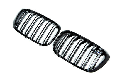 BMW F97 X3M Pre-LCI Shadowline Front Grille Set-Exterior-Silicon Valley Bimmer