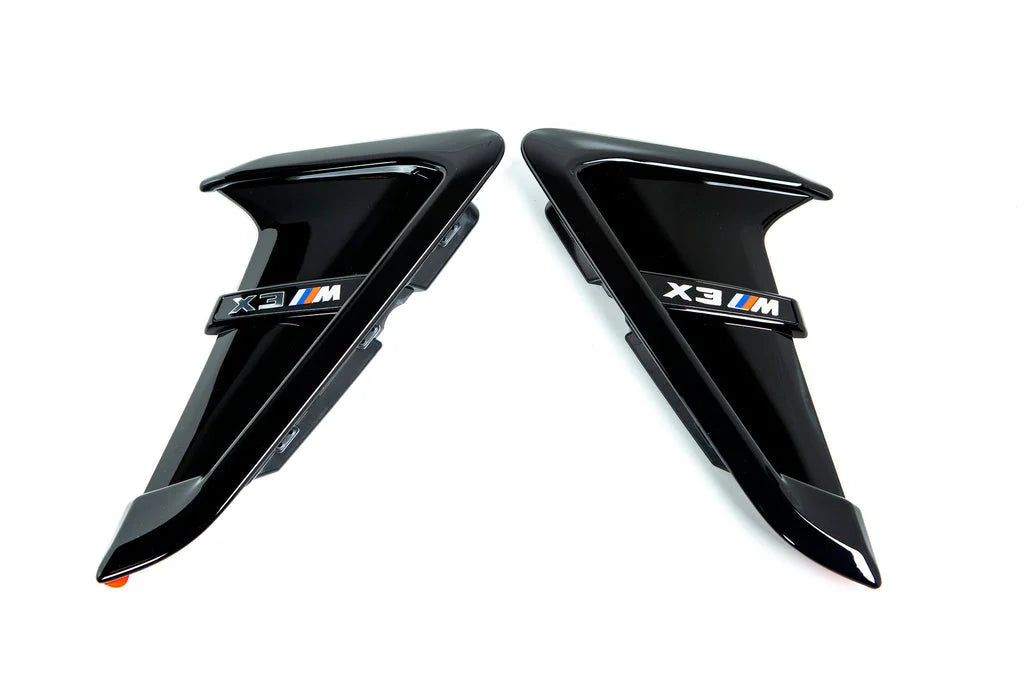 BMW F97 X3M Shadowline Side Grille Set-Exterior-Silicon Valley Bimmer