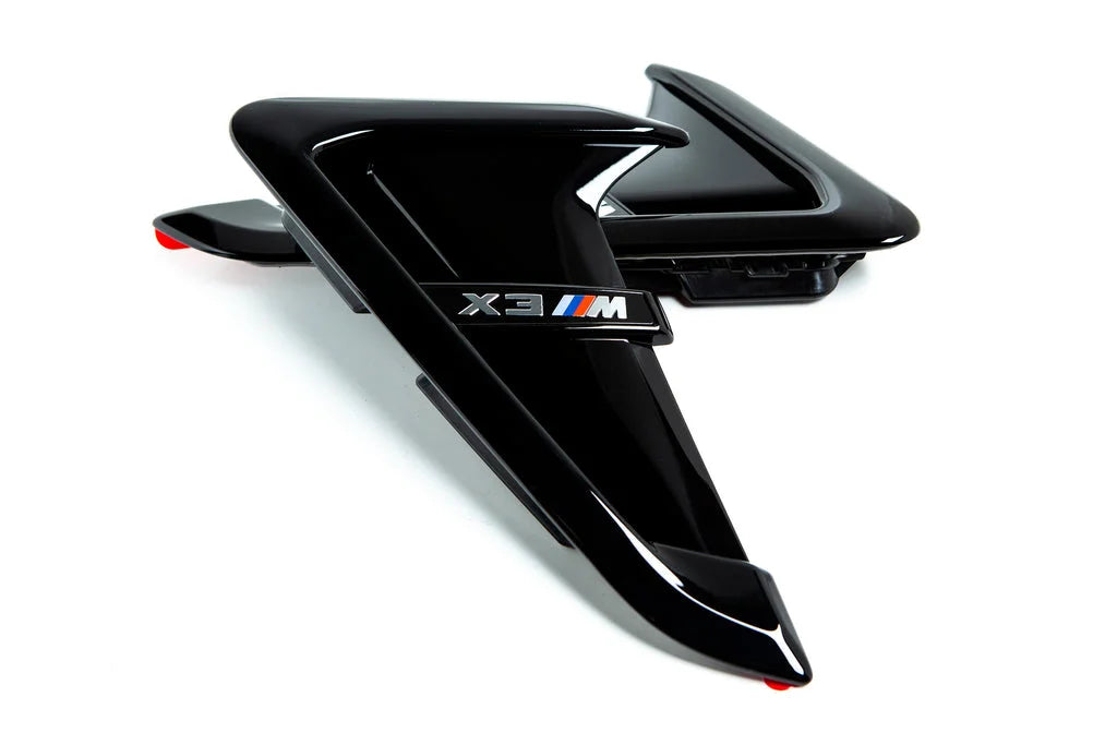 BMW F97 X3M Shadowline Side Grille Set-Exterior-Silicon Valley Bimmer