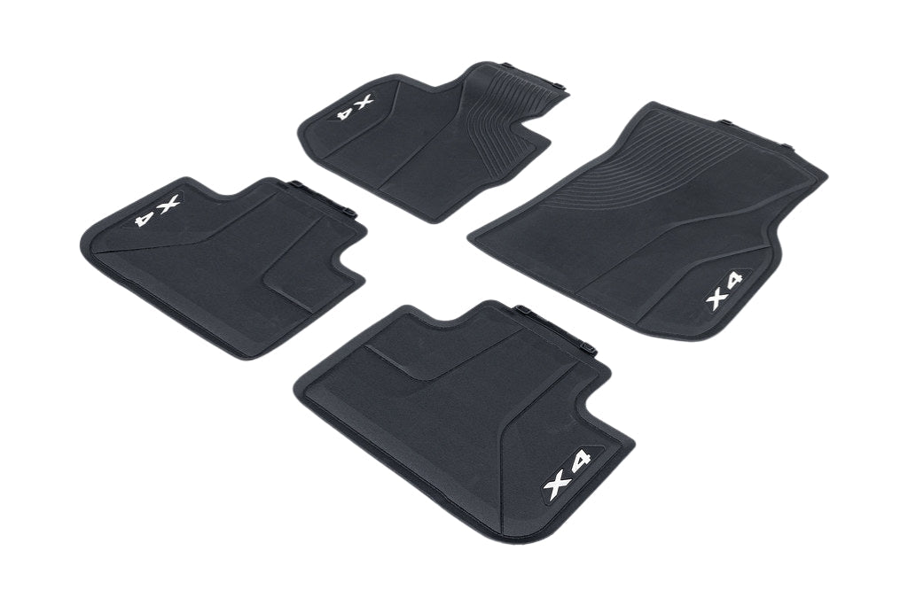 BMW F98 X4M All Weather Floor Mat Set-Interior-Silicon Valley Bimmer