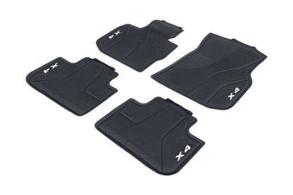 BMW F98 X4M All Weather Floor Mat Set-Interior-Silicon Valley Bimmer