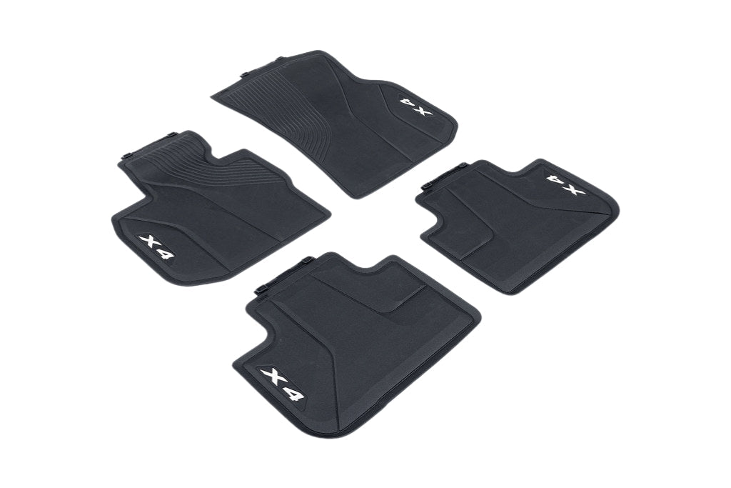 BMW F98 X4M All Weather Floor Mat Set-Interior-Silicon Valley Bimmer
