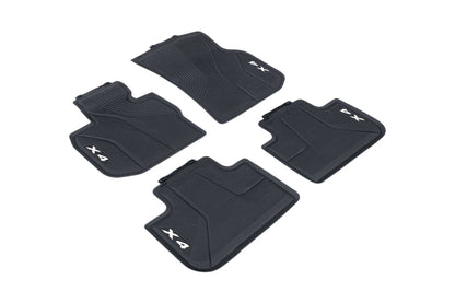 BMW F98 X4M All Weather Floor Mat Set-Interior-Silicon Valley Bimmer