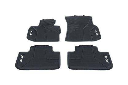 BMW F98 X4M All Weather Floor Mat Set-Interior-Silicon Valley Bimmer