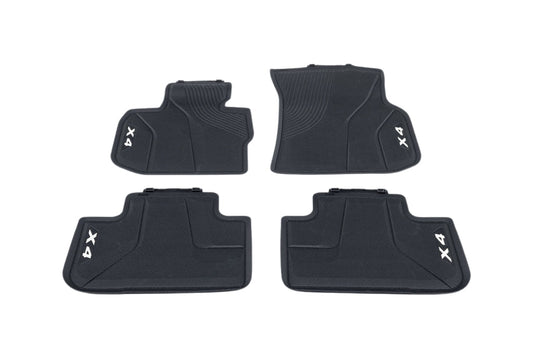 BMW F98 X4M All Weather Floor Mat Set-Interior-Silicon Valley Bimmer