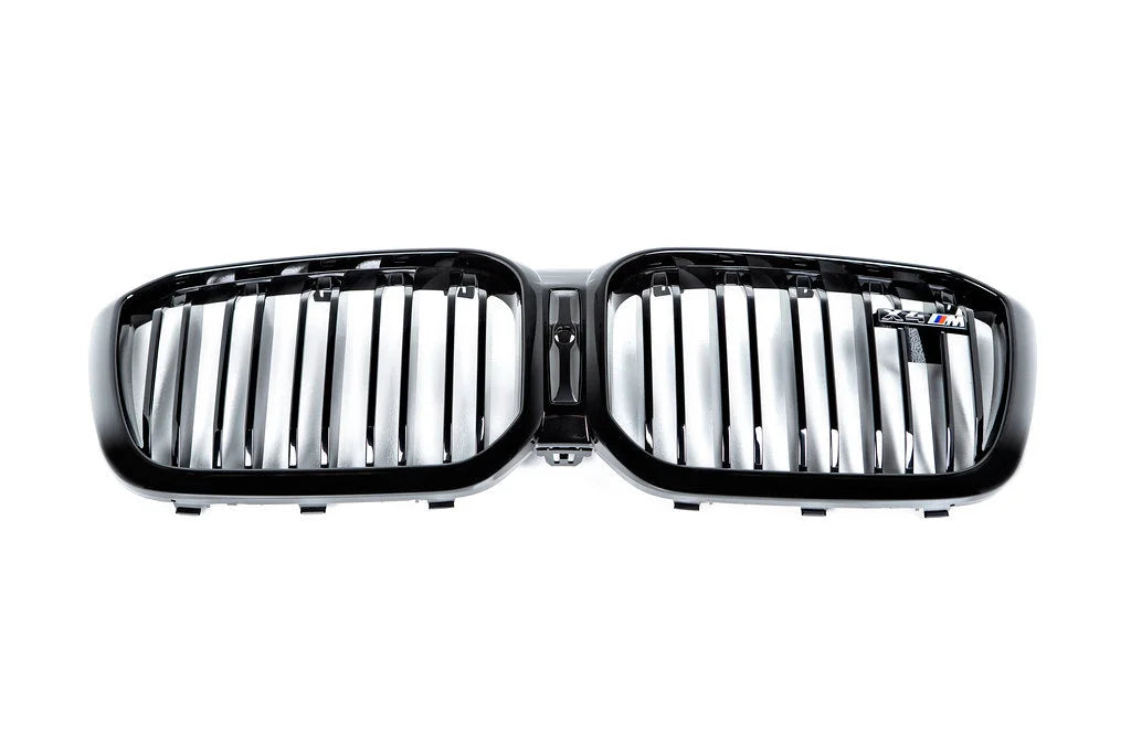 BMW F98 X4M LCI Shadowline Front Grille Set-Exterior-Silicon Valley Bimmer