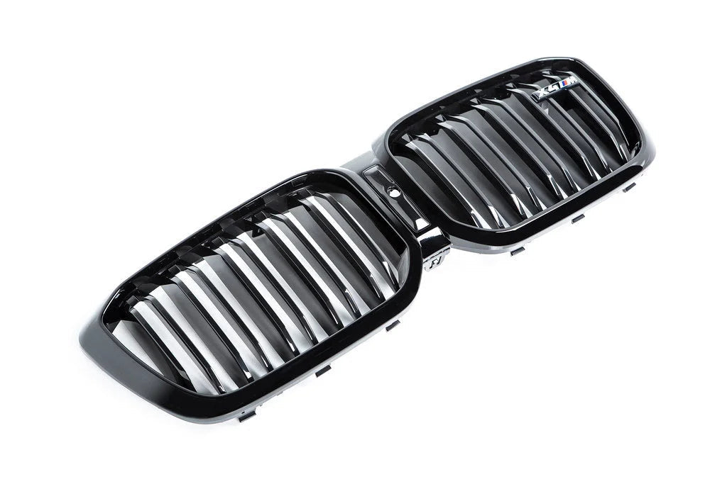 BMW F98 X4M LCI Shadowline Front Grille Set-Exterior-Silicon Valley Bimmer