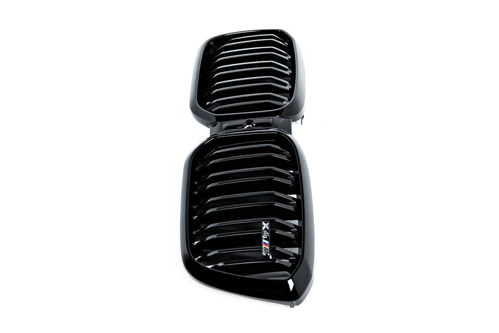 BMW F98 X4M LCI Shadowline Front Grille Set-Exterior-Silicon Valley Bimmer