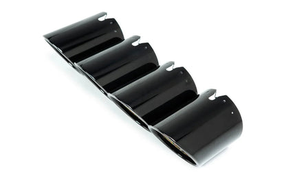 BMW F9X X3M / X4M / X5M / X6M Competition Exhaust Tip Set - Black Chrome-Exhaust-Silicon Valley Bimmer