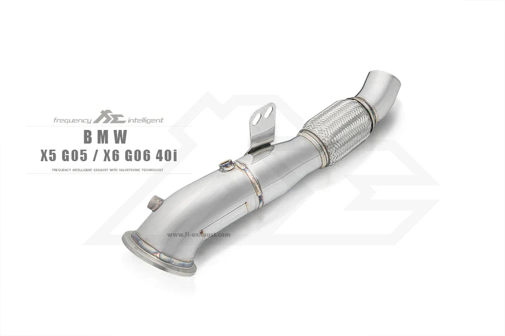 BMW G05 X5/G06 X6 40i Sport 200 Cell Downpipe-Exhaust-Silicon Valley Bimmer