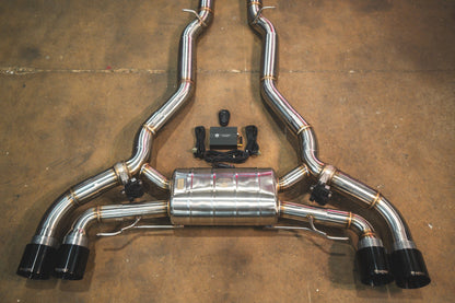 BMW G30 M550I Valved Sport Exhaust System-Exhaust-Silicon Valley Bimmer