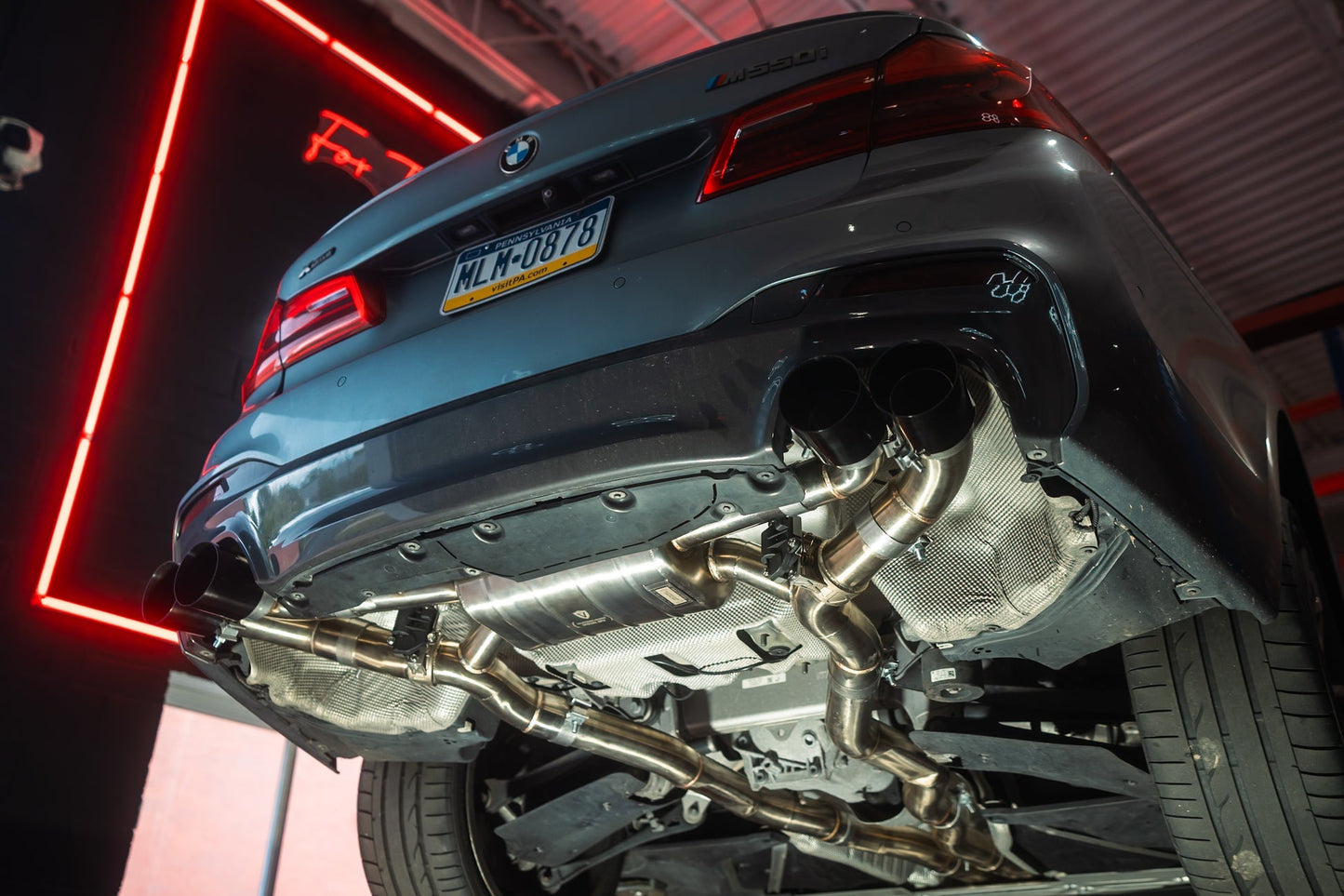 BMW G30 M550I Valved Sport Exhaust System-Exhaust-Silicon Valley Bimmer