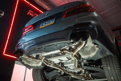 BMW G30 M550I Valved Sport Exhaust System-Exhaust-Silicon Valley Bimmer