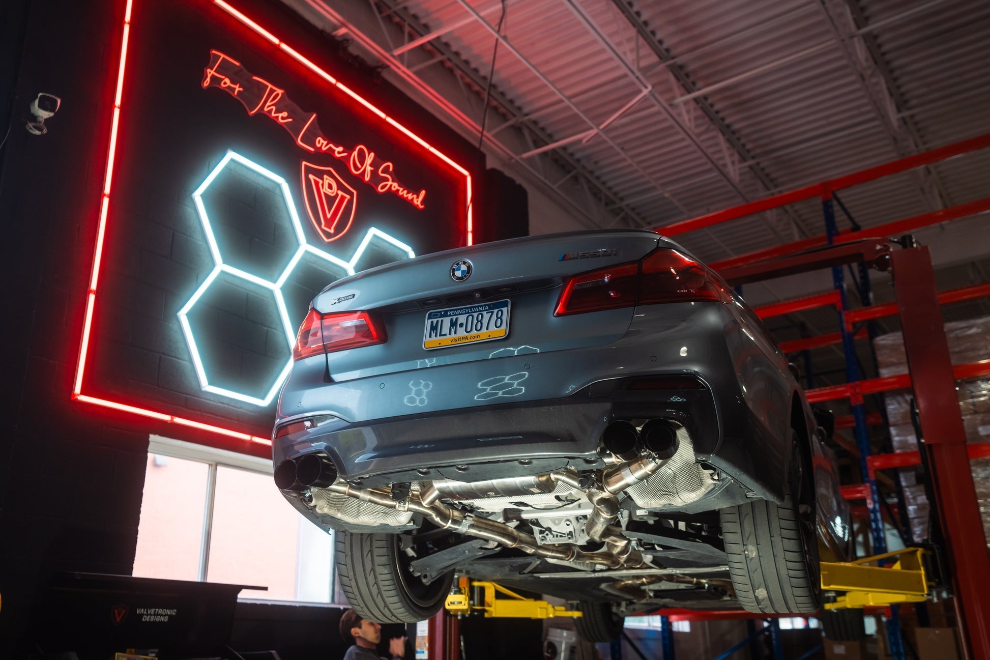 BMW G30 M550I Valved Sport Exhaust System-Exhaust-Silicon Valley Bimmer