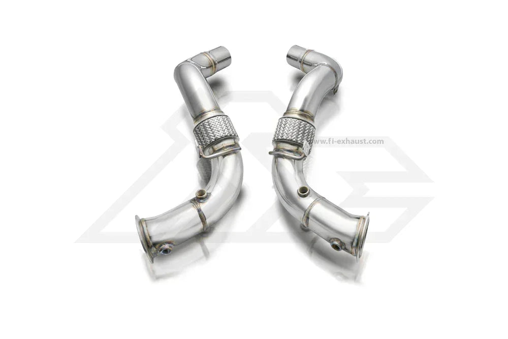 BMW G30 M550i Sport 200 Cell Downpipe-Exhaust-Silicon Valley Bimmer