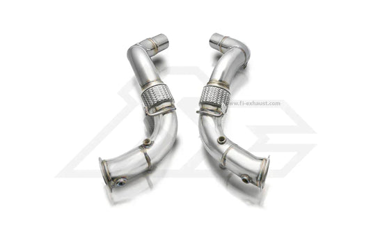 BMW G30 M550i Sport 200 Cell Downpipe-Exhaust-Silicon Valley Bimmer