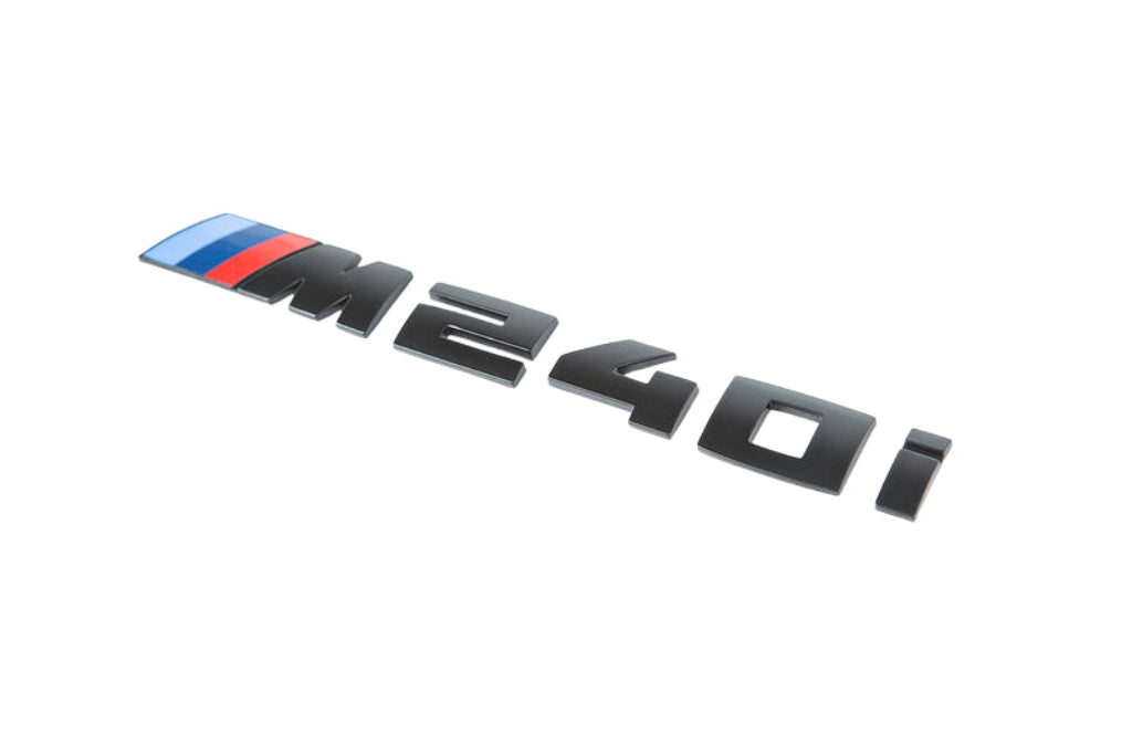 BMW G42 M240i Trunk Emblem - Gloss Black-Exterior-Silicon Valley Bimmer