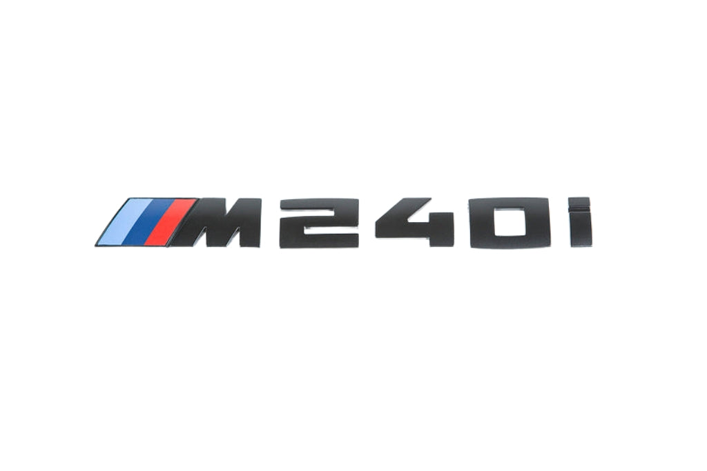 BMW G42 M240i Trunk Emblem - Gloss Black-Exterior-Silicon Valley Bimmer