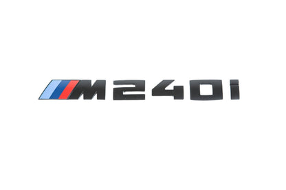BMW G42 M240i Trunk Emblem - Gloss Black-Exterior-Silicon Valley Bimmer