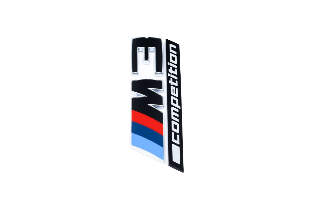 BMW G80 M3 LCI Competition Black Trunk Emblem-Exterior-Silicon Valley Bimmer