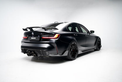 BMW G80 M3/G82 M4 | M-Performance Diffuser | Single Mid Pipe Valvetronic Catback-Exhaust-Silicon Valley Bimmer
