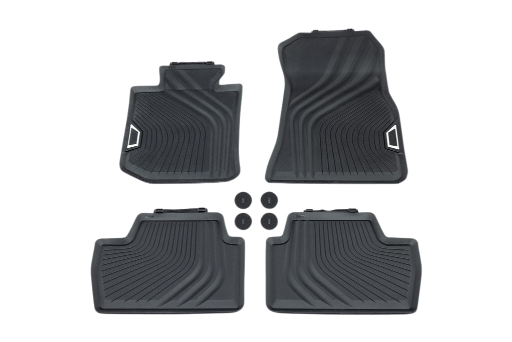BMW G87 M2 All Weather Floor Mat Set-Interior-Silicon Valley Bimmer