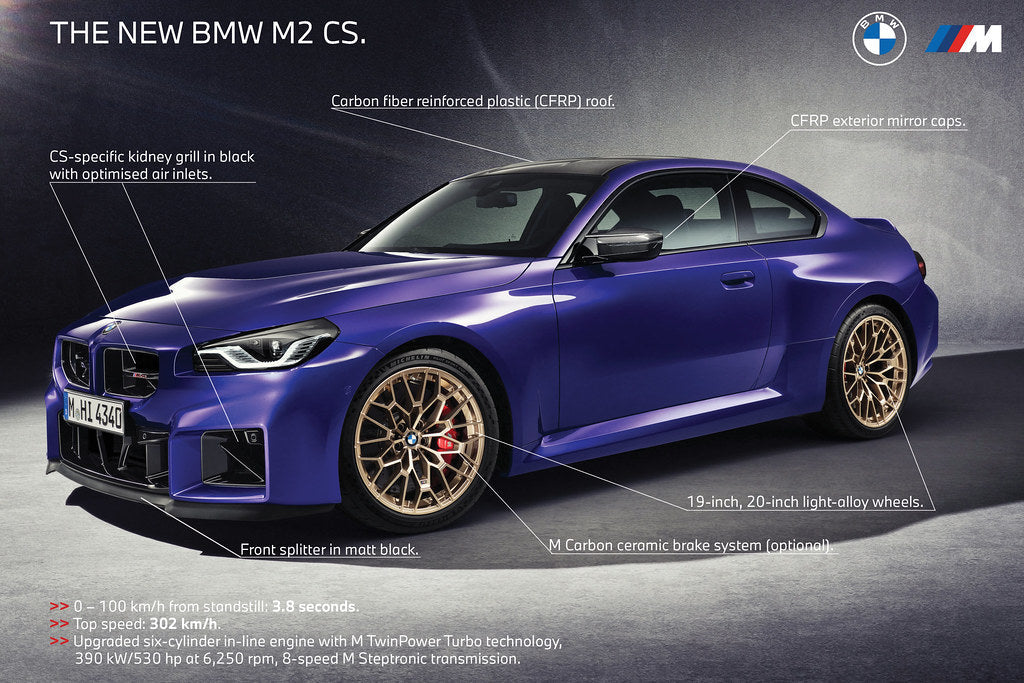 BMW G87 M2 CS Front Grille