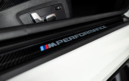 BMW G87 M2 / G82 M4 M Performance Carbon Door Sill Set-Interior-Silicon Valley Bimmer