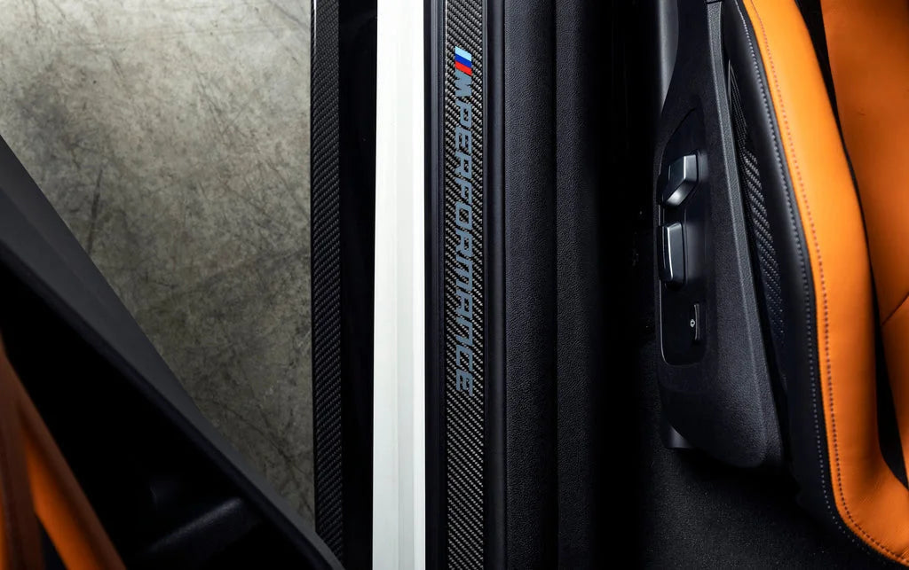 BMW G87 M2 / G82 M4 M Performance Carbon Door Sill Set-Interior-Silicon Valley Bimmer