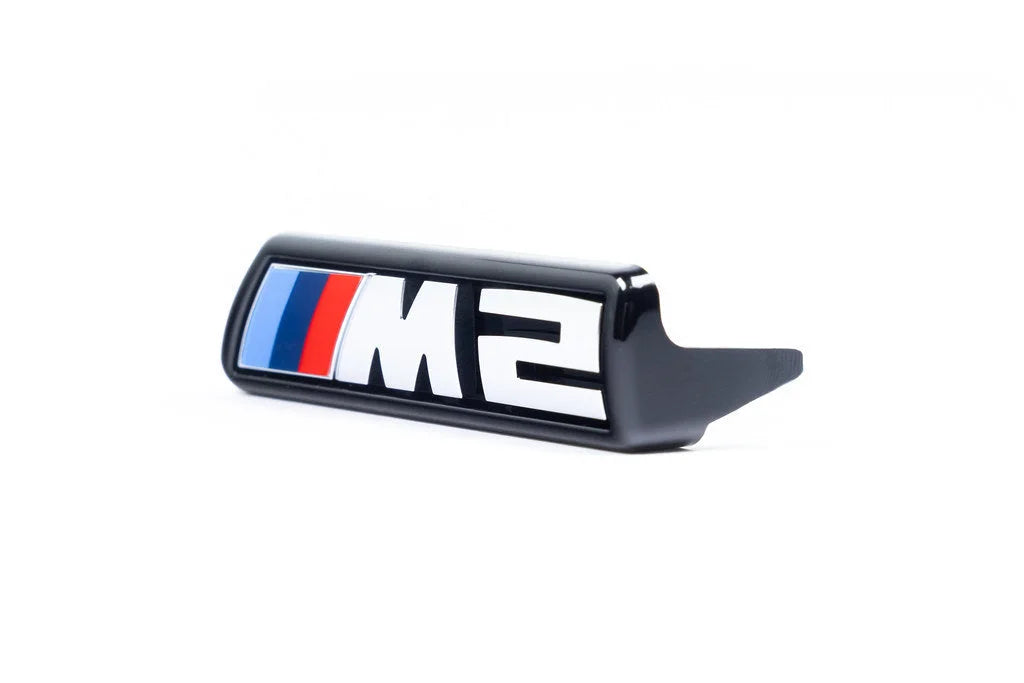 BMW G87 M2 OE Chrome Front Grille Emblem-Exterior-Silicon Valley Bimmer