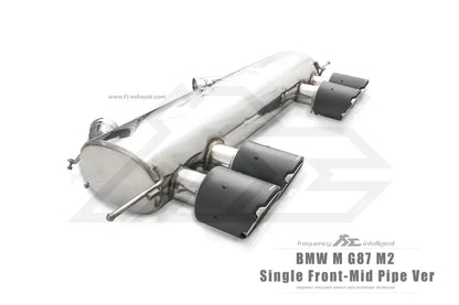 BMW G87 M2 Single Front Mid Pipe Valvetronic Catback Exhaust-Exhaust-Silicon Valley Bimmer