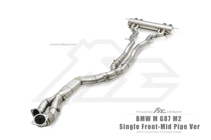 BMW G87 M2 Single Front Mid Pipe Valvetronic Catback Exhaust-Exhaust-Silicon Valley Bimmer