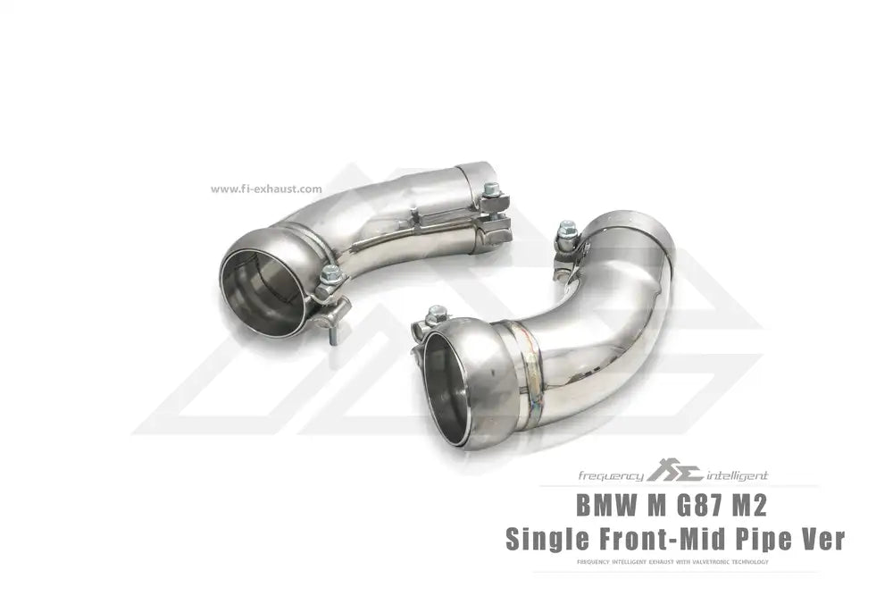 BMW G87 M2 Single Front Mid Pipe Valvetronic Catback Exhaust-Exhaust-Silicon Valley Bimmer
