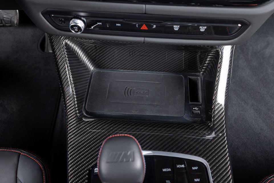 BMW G8X M3 CS / M4 CS / M4 CSL Wireless Charger Pad with USB Port-Interior-Silicon Valley Bimmer