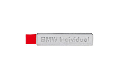 BMW Individual Metallic Adhesive Emblem-Exterior-Silicon Valley Bimmer