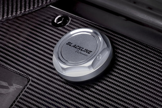 BMW M Car Series BLACKLINE Performance Heritage Motorsport Oil Cap (Silver)-Exterior-Silicon Valley Bimmer