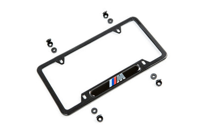 BMW M Carbon License Plate Frame-Exterior-Silicon Valley Bimmer