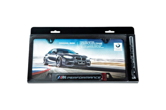 BMW M Performance Carbon Plate Frame-Lifestyle-Silicon Valley Bimmer