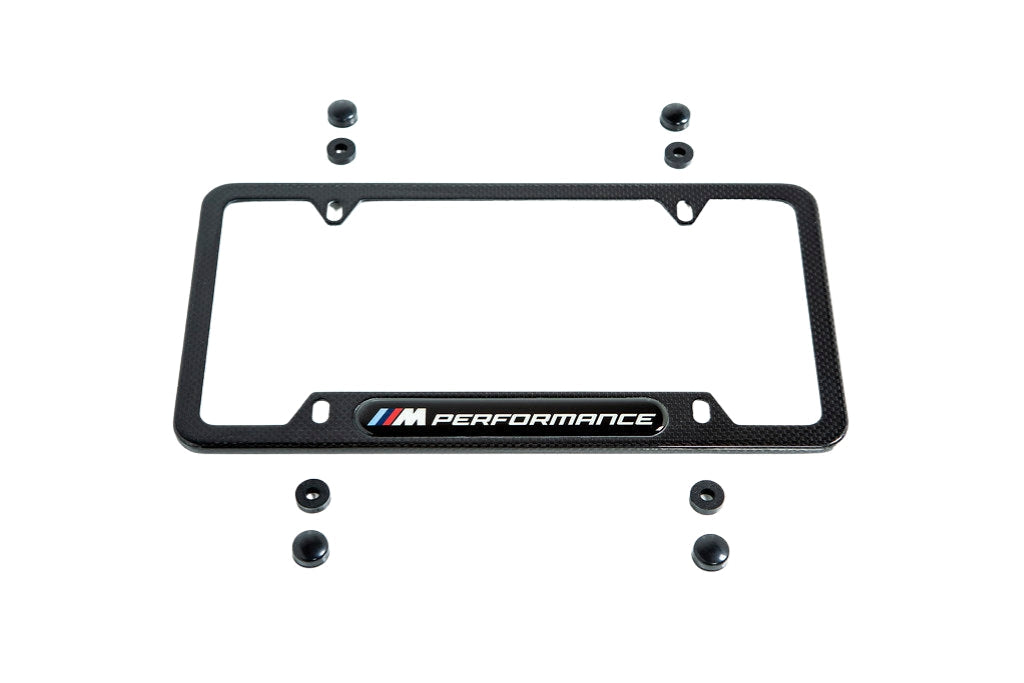 BMW M Performance Carbon Plate Frame-Lifestyle-Silicon Valley Bimmer
