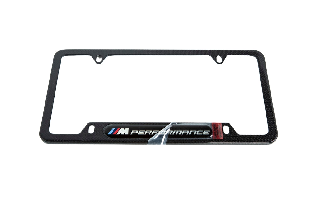 BMW M Performance Carbon Plate Frame-Lifestyle-Silicon Valley Bimmer